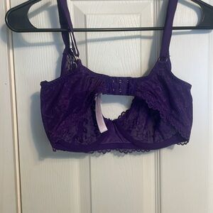 Savage XFenty bra size 34ddd purple